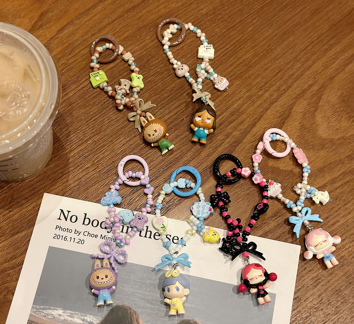 Beautiful cell phone charms--LS